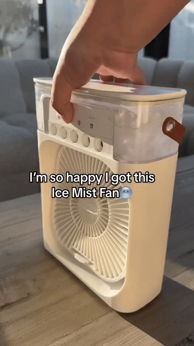 SwiftChill Portable Air Cooler Fan – USB Rechargeable Mini Fan for Home, Office & Travel