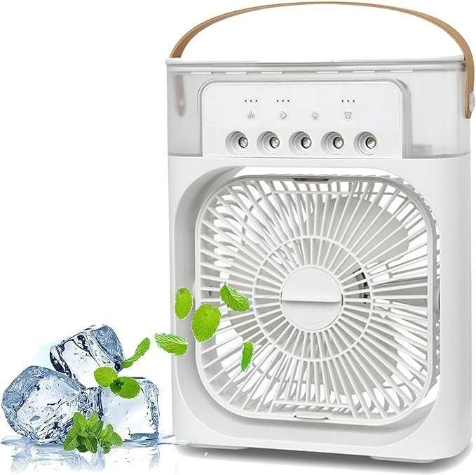 SwiftChill Portable Air Cooler Fan – USB Rechargeable Mini Fan for Home, Office & Travel