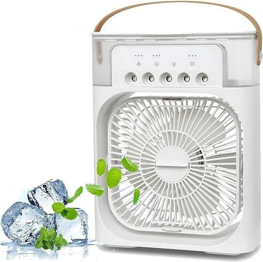 SwiftChill Portable Air Cooler Fan – USB Rechargeable Mini Fan for Home, Office & Travel