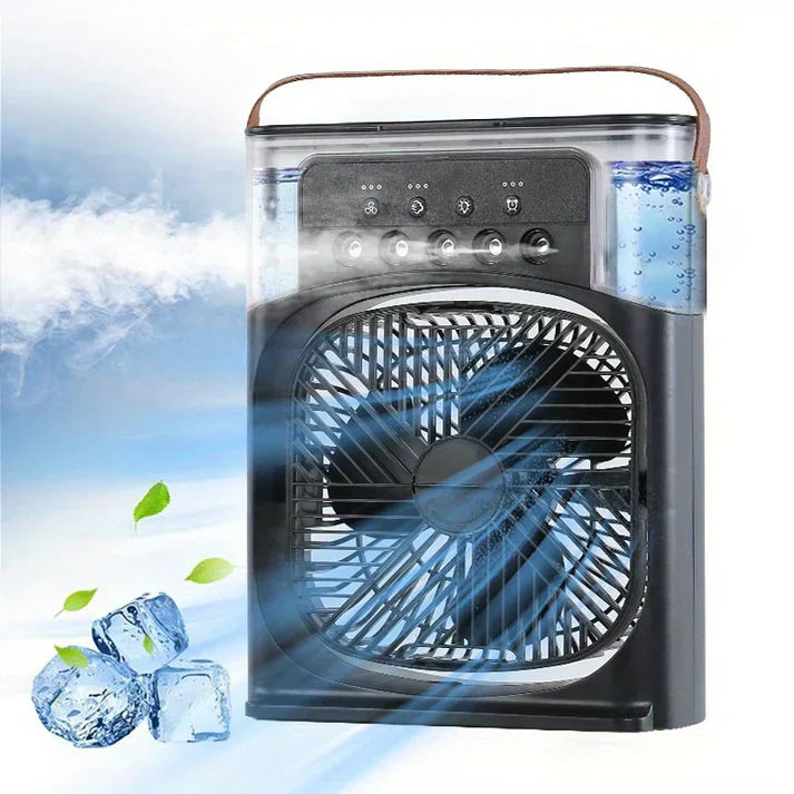 SwiftChill Portable Air Cooler Fan – USB Rechargeable Mini Fan for Home, Office & Travel