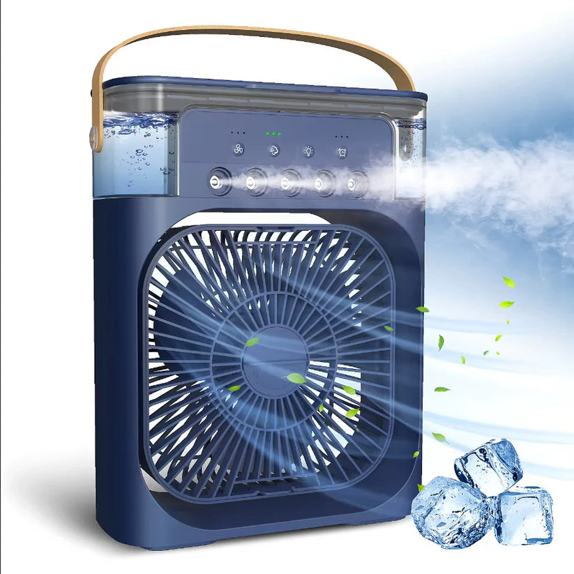 SwiftChill Portable Air Cooler Fan – USB Rechargeable Mini Fan for Home, Office & Travel