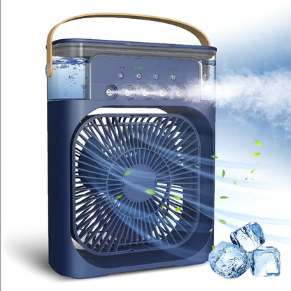 SwiftChill Portable Air Cooler Fan – USB Rechargeable Mini Fan for Home, Office & Travel