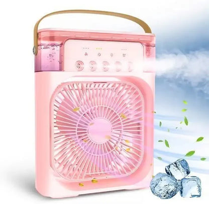 SwiftChill Portable Air Cooler Fan – USB Rechargeable Mini Fan for Home, Office & Travel
